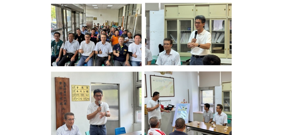 抽水電費免負擔、農水路砸800萬改善　立委劉建國：讓農民「田要顧、水要有、路要通」(圖)