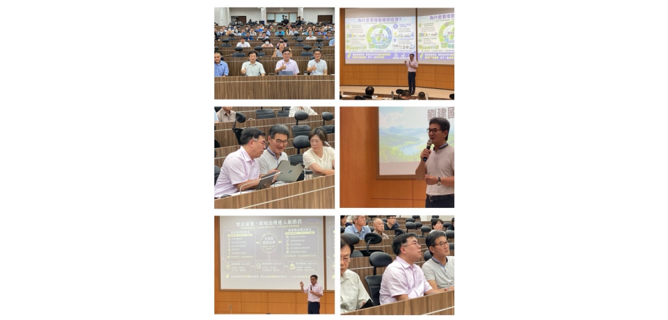 廢清、資循雙法前進雲科大　劉建國力推咖啡全株利用、打造韌性宜居城市(圖)