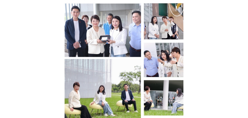 張嘉郡提「雲林美術館」政見　拜會盧秀燕取經：借鏡台中綠美圖打造文化新地標(圖)