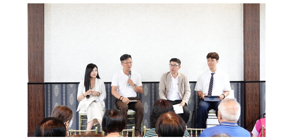 南投市長張嘉哲暢談「五大成長」願景 直球對決市民提問(圖)