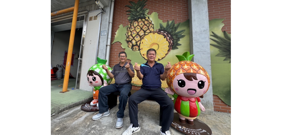 台東鹿野農業化身可愛公仔　藝術創意串聯茶金地景與在地農遊(圖)